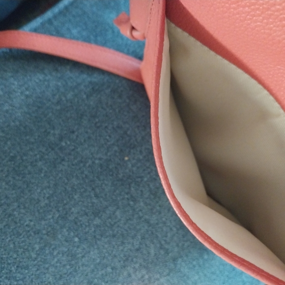 Lucky Brand Orange Crossbody Bag Pre-Loved Excellent Condition - Picture 9 of 11